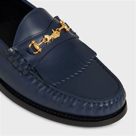 celine luco moccasin in calfskin|LOAFERS AND FLATS WOMEN .